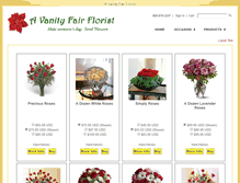 Tablet Screenshot of antelopeflorist.com